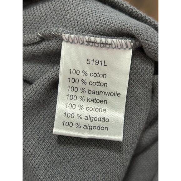 Lacoste Men's Devanlay Gray Short Sleeve Regular Fit Logo Polo Shirt Size 3 - Picture 5 of 8